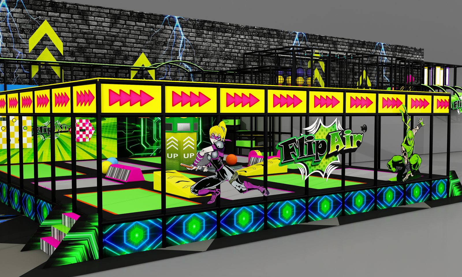 Jungle Indoor Playground project